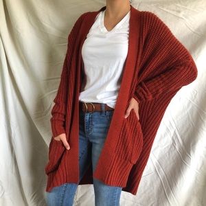 Slouchy Knit Cardigan
